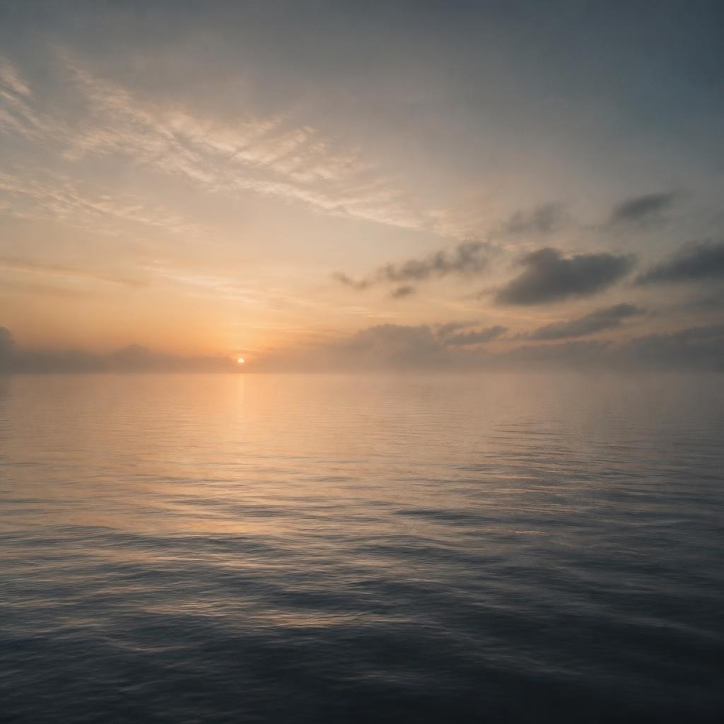 Спокійне море на світанку